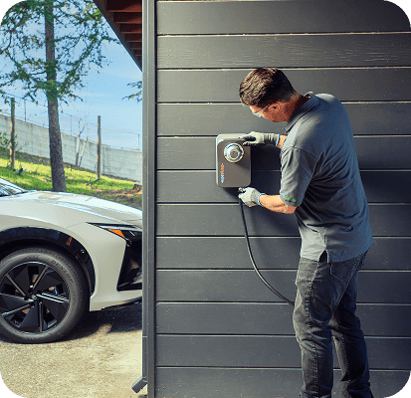 ChargePoint Lexus install 1