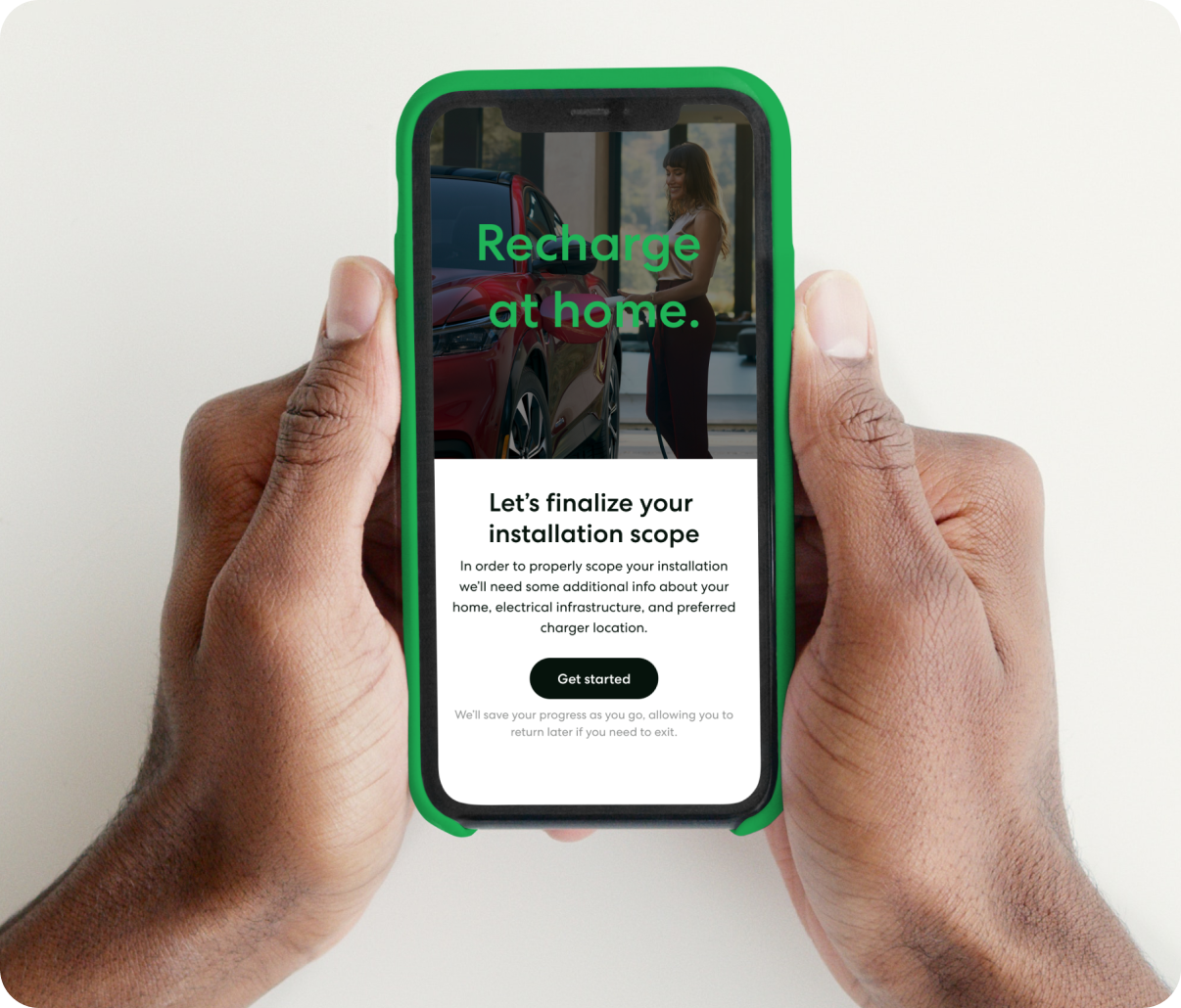 Treehouse charger installation